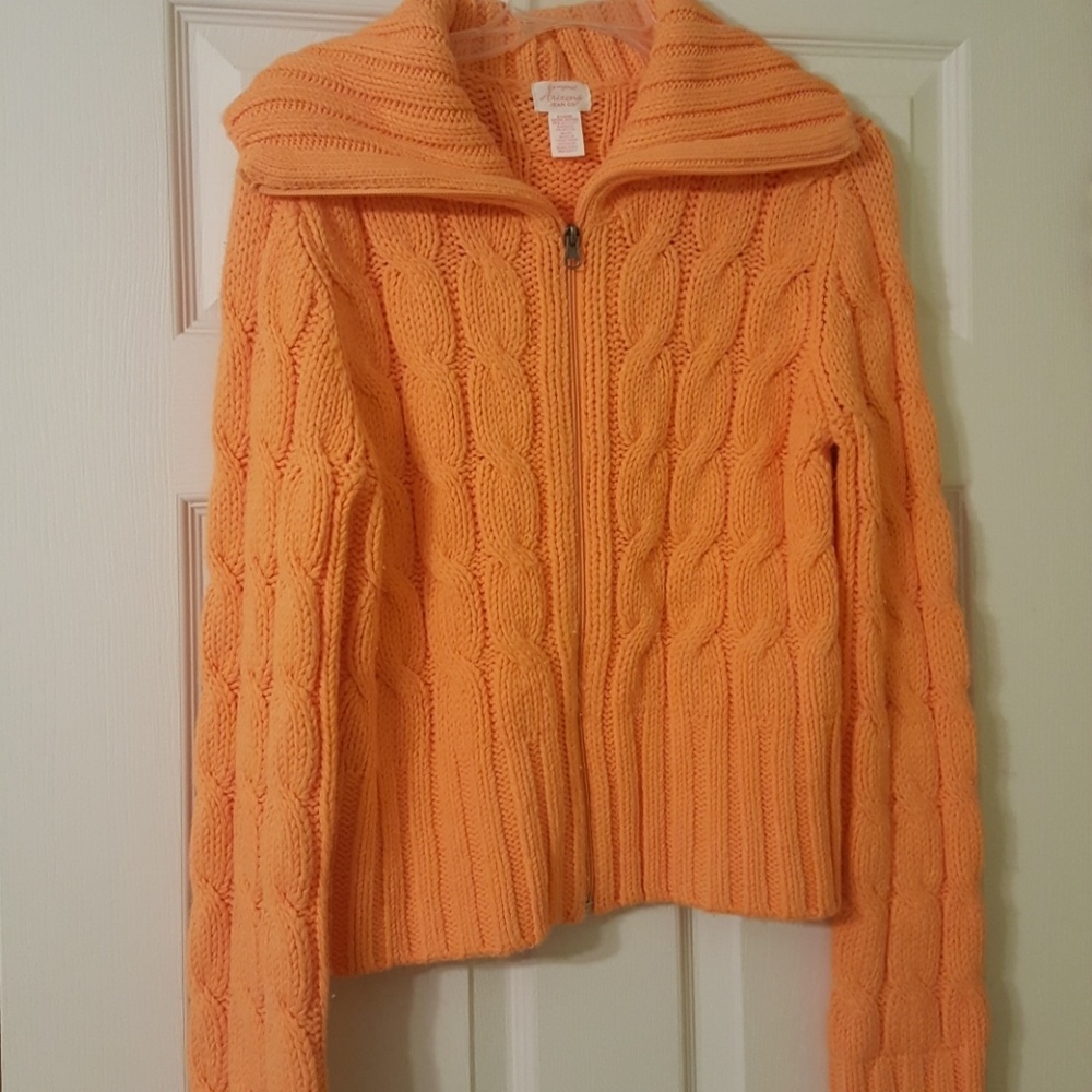 Orange Sweater